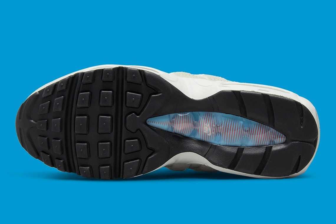 【スニダンで購入可】3/9発売 Nike WMNS Air Max 95 "Summit White/University Blue" 抽選/定価/販売店舗まとめ 6枚目