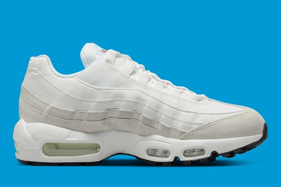 【スニダンで購入可】3/9発売 Nike WMNS Air Max 95 "Summit White/University Blue" 抽選/定価/販売店舗まとめ 4枚目