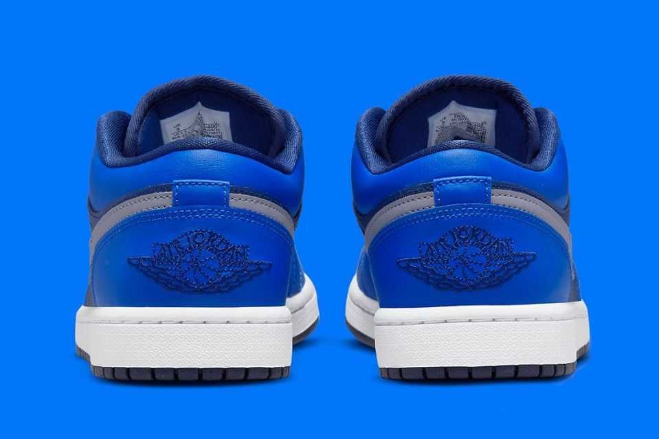 【スニダンで購入可】3/23発売 Nike WMNS Air Jordan 1 Low "Game Royal/Stealth-Blue Void-White" 抽選/定価/販売店舗まとめ 10枚目