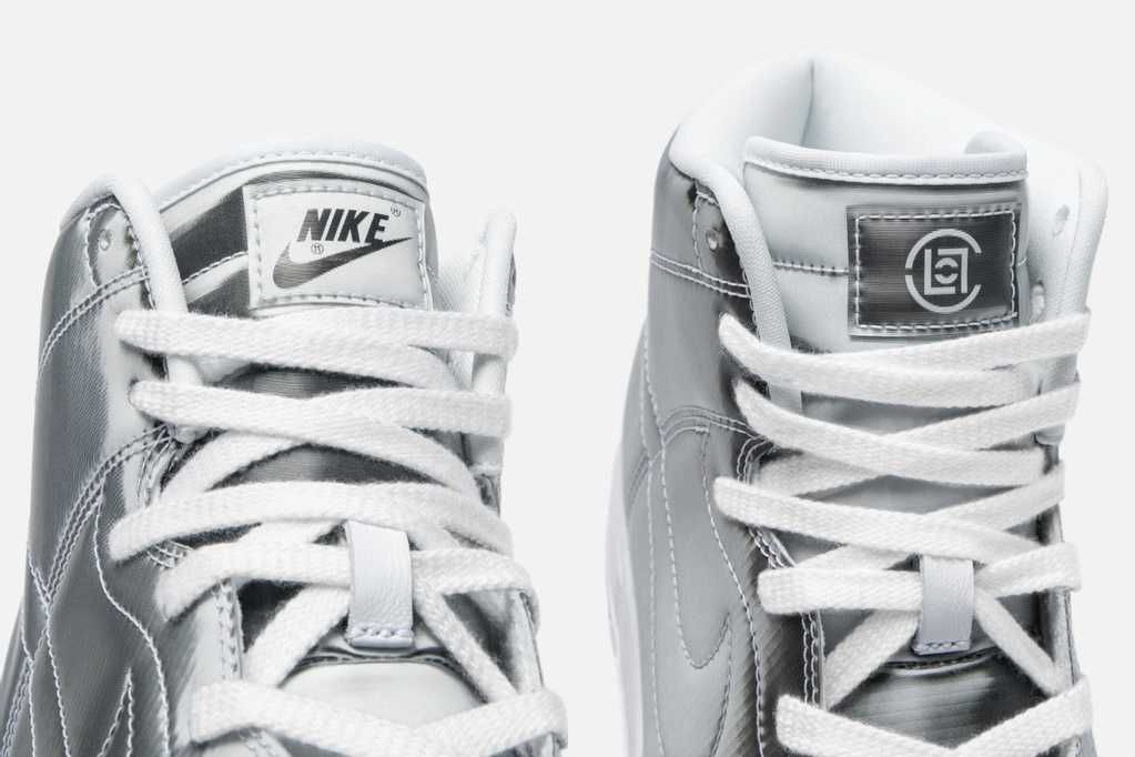 【スニダンで購入可】4/12発売 CLOT × Nike Dunk High "Silver/Flux" 抽選/定価/販売店舗まとめ 6枚目