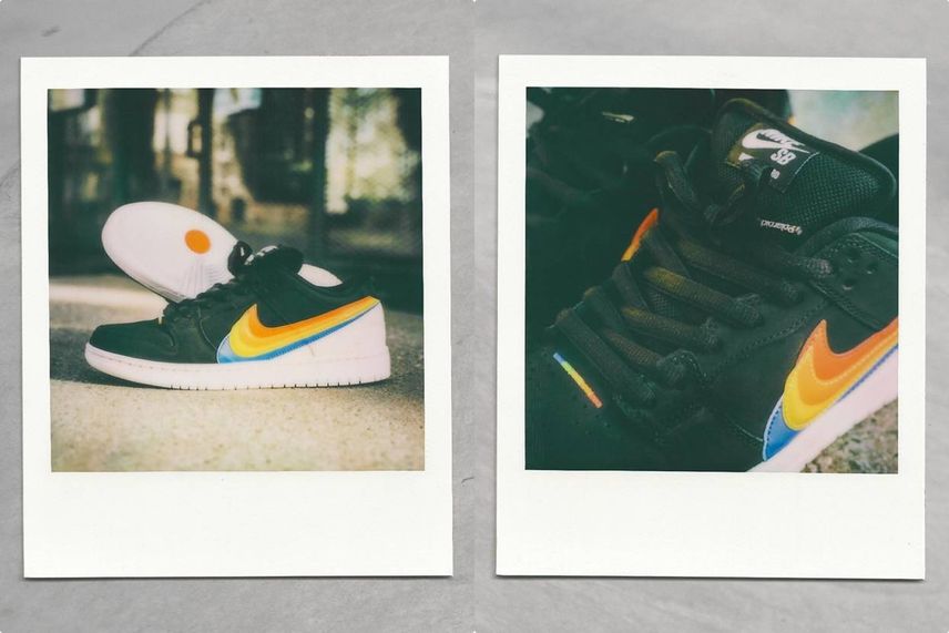 【スニダンで購入可】4/5発売 Polaroid × Nike SB Dunk Low Pro "Black" 抽選/定価/販売店舗まとめ