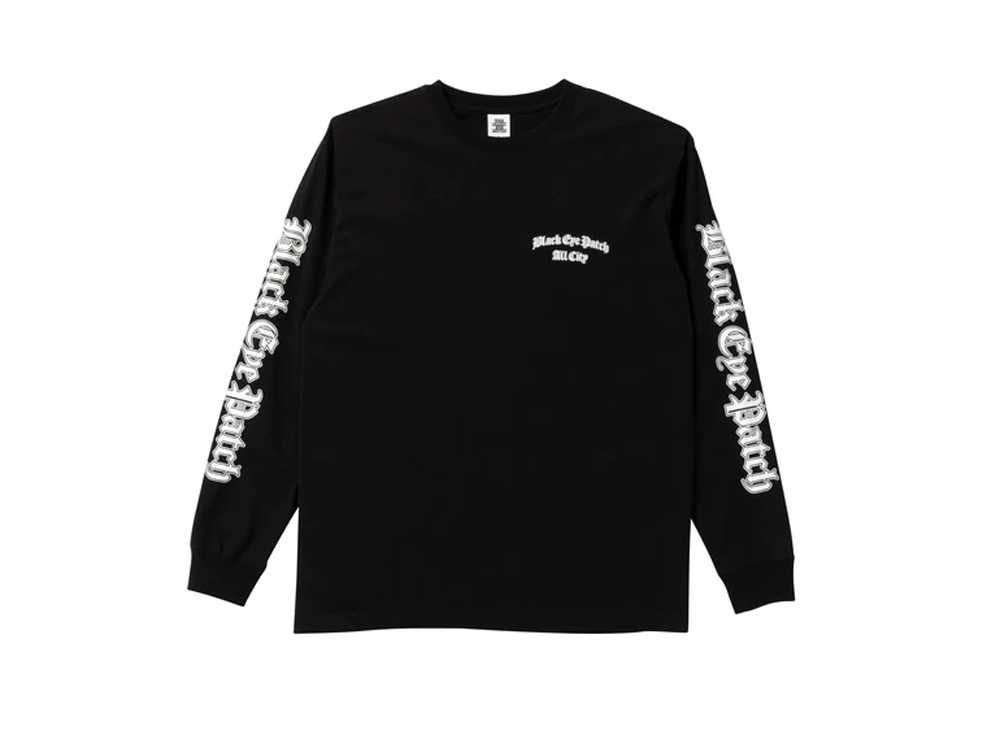 【完売アイテム】BlackEyePatch All City Blackletter LS Tee BlackEyePatch ALL CITY BLACKLETTER L/S TEE 