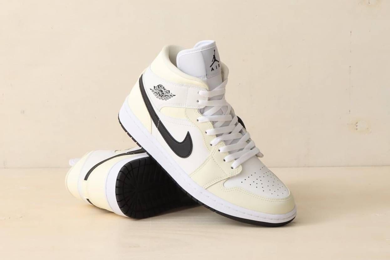 【スニダンで購入可】3/21・3/29発売 Nike WMNS Air Jordan 1 "Coconut Milk" 2type 抽選/定価/販売店舗まとめ 2枚目