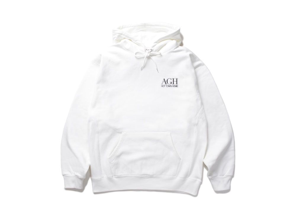 APHRODITEGANG AGH LOGO HEAVY WEIGHT HOODED SWEAT SHIRT "White"の新品/中古フリマ