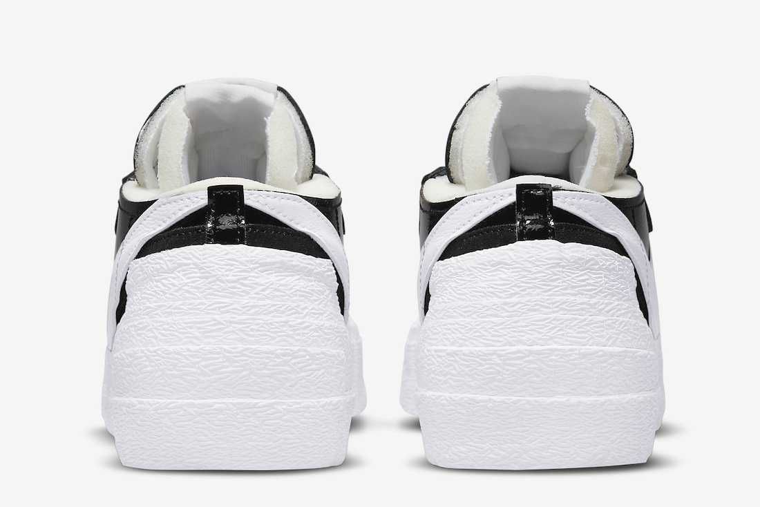 【スニダンで購入可】3/31発売 sacai × Nike Blazer Low "Black Patent Leather" 抽選/定価/販売店舗まとめ 5枚目