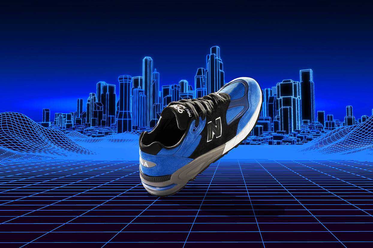 【スニダンで購入可】3/19発売 New Balance M990V2 "Blue/Black/Grey" 抽選/定価/販売店舗まとめ 3枚目