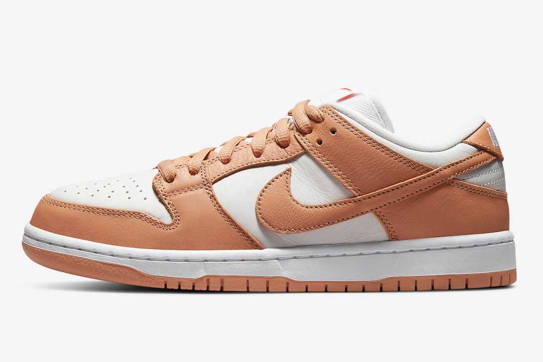 【スニダンで購入可】4/16発売 Nike SB Dunk Low Pro ISO Orange Label "Light Cognac" 抽選/定価/販売店舗まとめ 5枚目