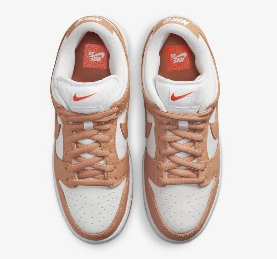 【スニダンで購入可】4/16発売 Nike SB Dunk Low Pro ISO Orange Label "Light Cognac" 抽選/定価/販売店舗まとめ 9枚目