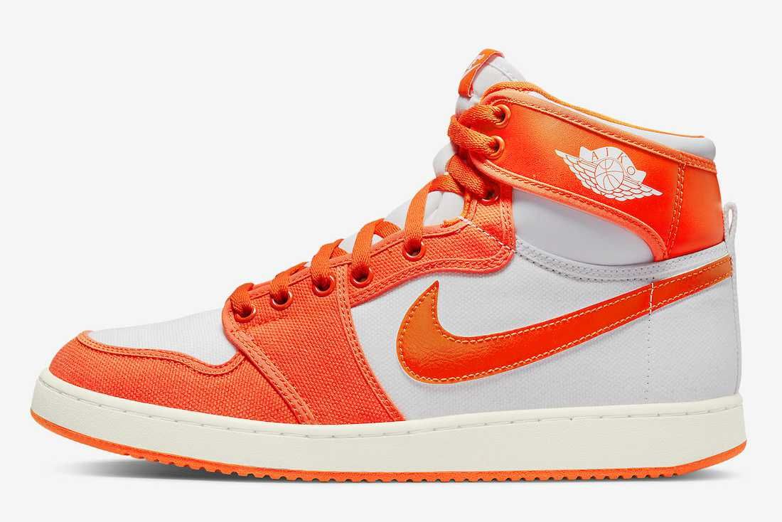 【スニダンで購入可】4/28発売 Nike Air Jordan 1 KO "Rush Orange" 抽選/定価/販売店舗まとめ 7枚目