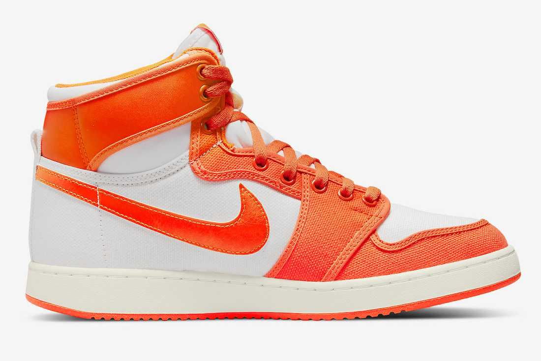 【スニダンで購入可】4/28発売 Nike Air Jordan 1 KO "Rush Orange" 抽選/定価/販売店舗まとめ 8枚目