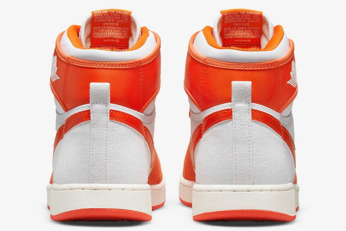 【スニダンで購入可】4/28発売 Nike Air Jordan 1 KO "Rush Orange" 抽選/定価/販売店舗まとめ 9枚目