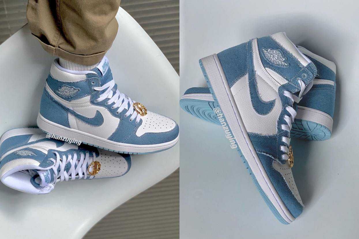 【販売リンクあり】海外抽選中 Nike WMNS Air Jordan 1 High OG "Denim" 抽選/定価/販売店舗まとめ 17枚目