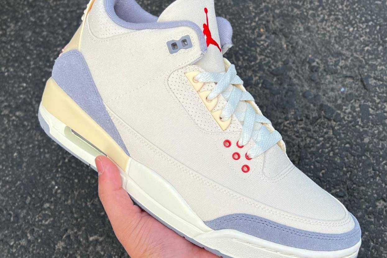 【販売リンクあり】海外抽選中 Nike Air Jordan 3 SE "Muslin" 抽選/定価/販売店舗まとめ 6枚目