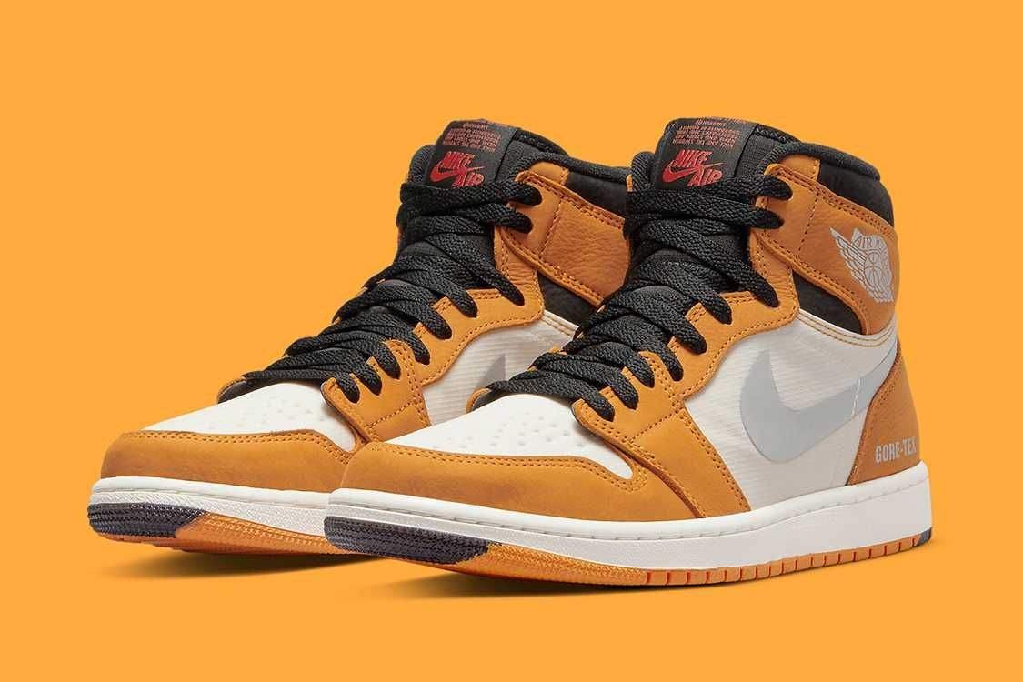 【スニダンで購入可】3/28発売 Nike Air Jordan 1 Element GTX "Light Curry" 抽選/定価/販売店舗まとめ 2枚目