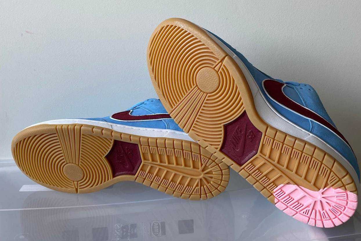 【スニダンで購入可】5/9発売 Nike SB Dunk Low Pro "Phillies/Valor Blue and Team Maroon" 抽選/定価/販売店舗まとめ 4枚目