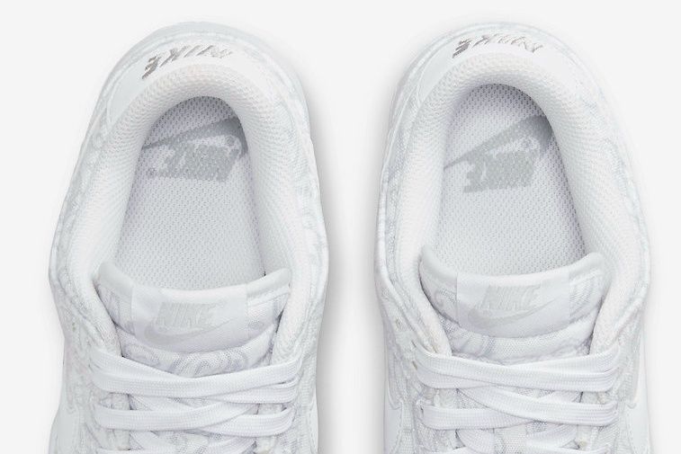 【スニダンで購入可】4/15発売 Nike WMNS Dunk Low ESS "White Paisley" 抽選/定価/販売店舗まとめ 7枚目