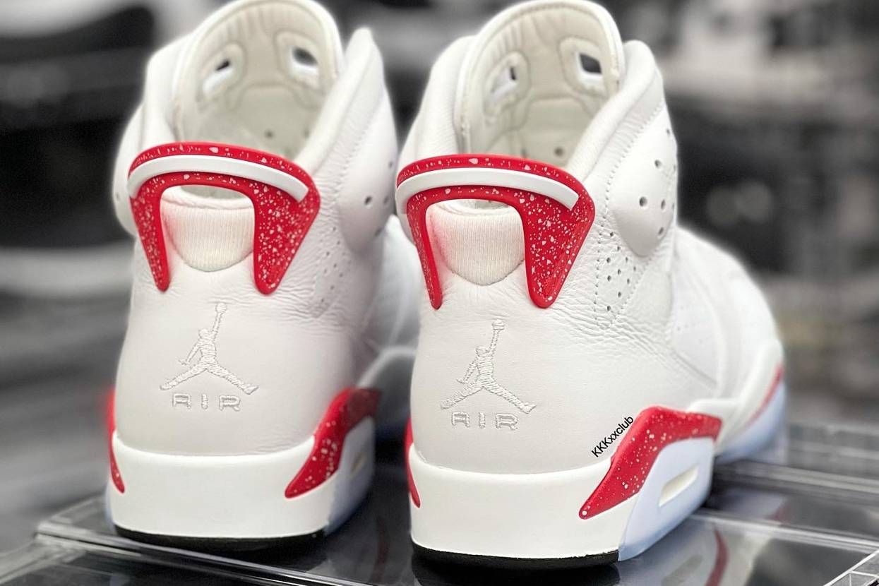 【スニダンで購入可】6/4発売 Nike Air Jordan 6 "White and University Red/Red Oreo" 抽選/定価/販売店舗まとめ 19枚目