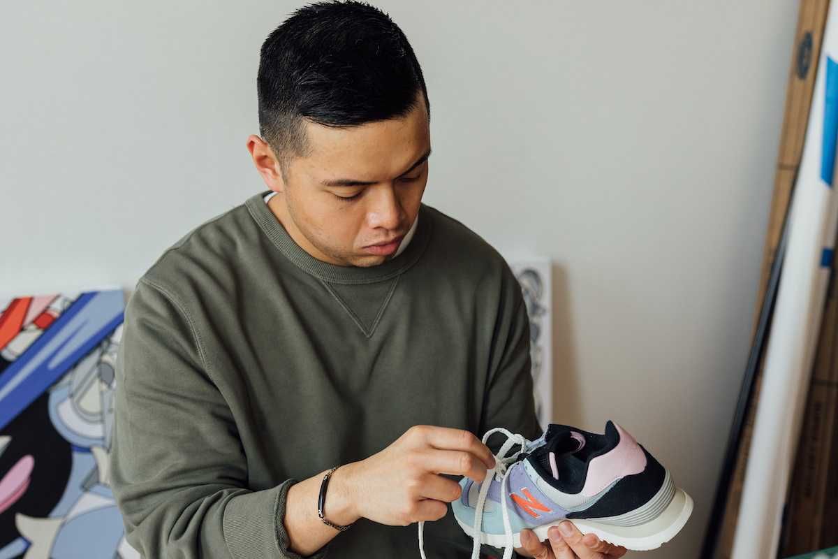【リーク】Louis De Guzman x New Balance 574 "Ma Divina" 抽選/定価/販売店舗まとめ 9枚目
