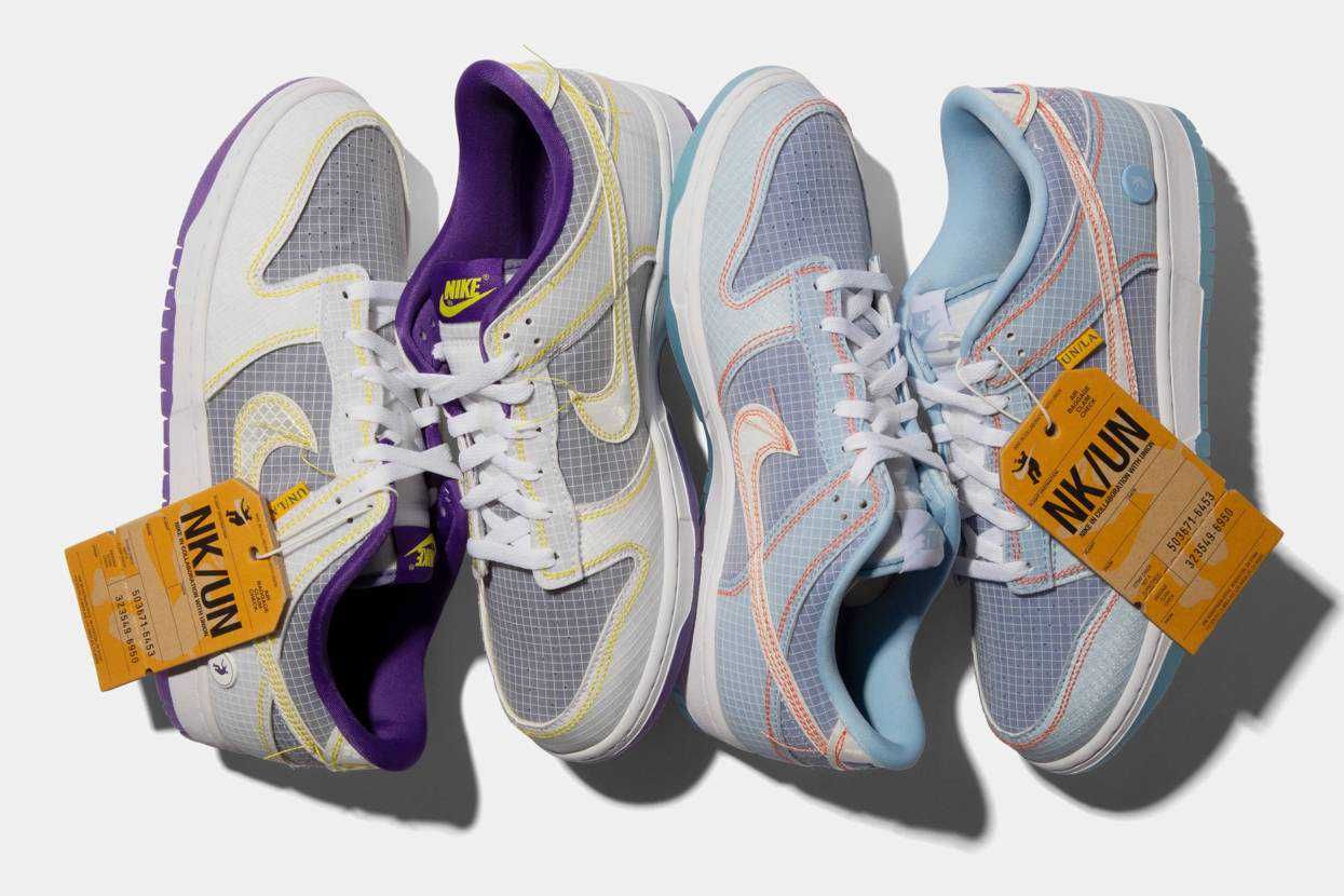【スニダンで購入可】4/7発売 UNION × Nike Dunk Low "Passport Pack" 3colors 抽選/定価/販売店舗まとめ 2枚目