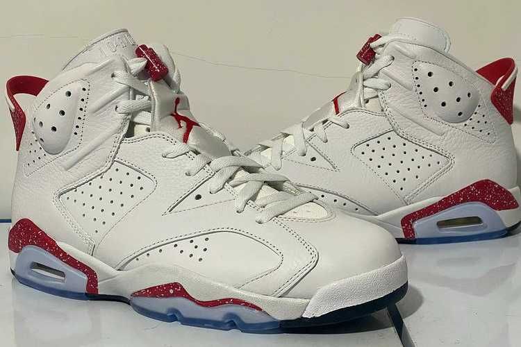【スニダンで購入可】6/4発売 Nike Air Jordan 6 "White and University Red/Red Oreo" 抽選/定価/販売店舗まとめ 15枚目