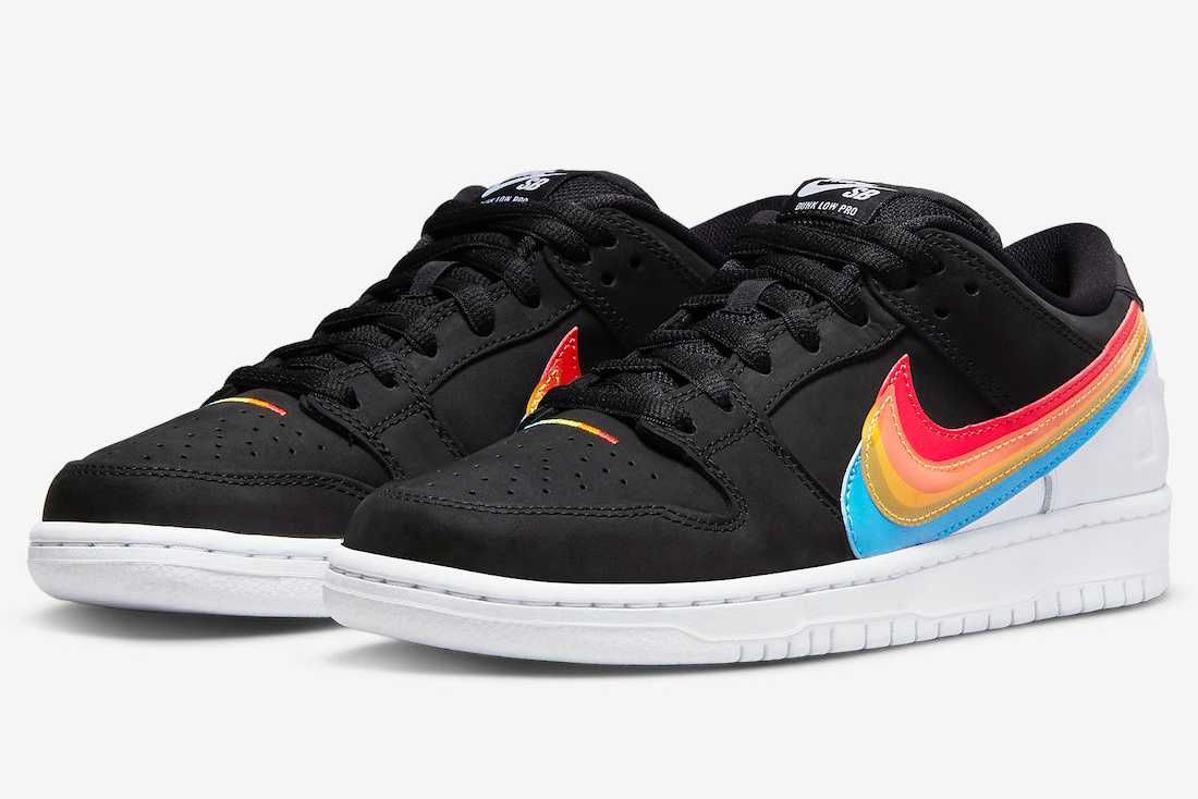 【スニダンで購入可】4/5発売 Polaroid × Nike SB Dunk Low Pro "Black" 抽選/定価/販売店舗まとめ 3枚目