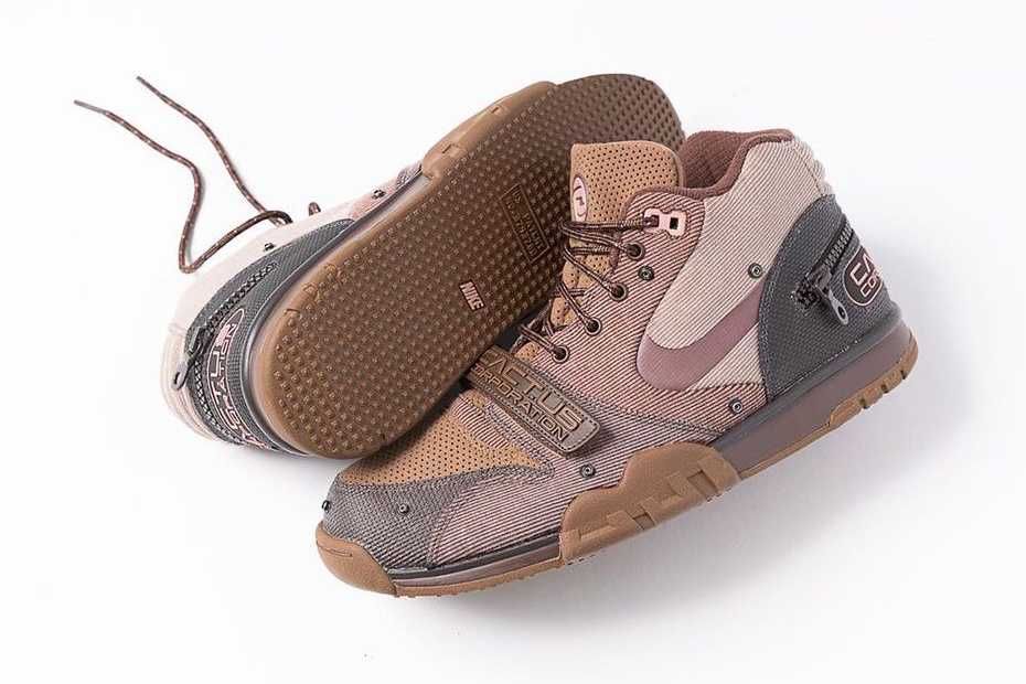 【スニダンで購入可】5/27発売 Travis Scott × Nike Air Trainer 1 2colors 抽選/定価/販売店舗まとめ 10枚目