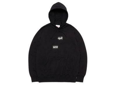 Supreme comme des sales garcons box logo hoodie