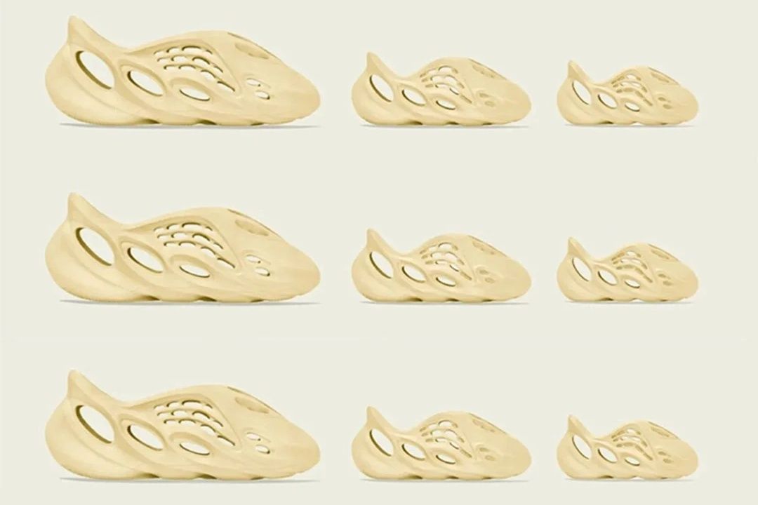 【販売リンクあり】海外抽選中 adidas YEEZY Foam Runner "Sulfur" 抽選/定価/販売店舗まとめ 2枚目