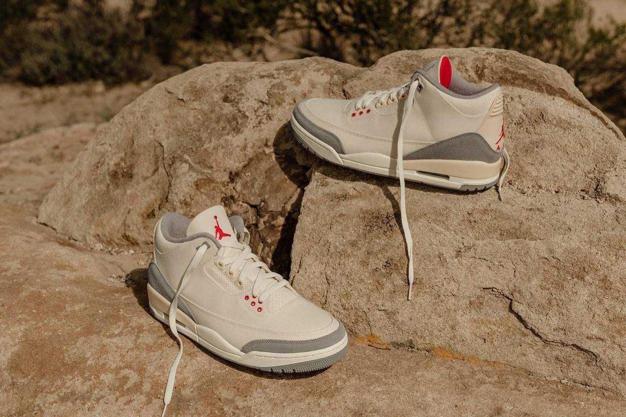 【販売リンクあり】海外抽選中 Nike Air Jordan 3 SE "Muslin" 抽選/定価/販売店舗まとめ 2枚目
