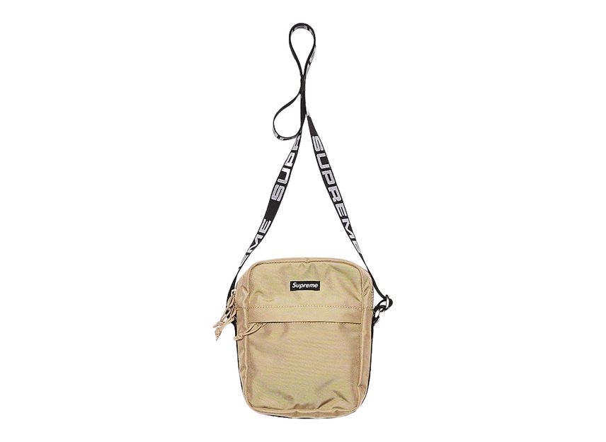 18ss Supreme Shoulder Bag tan