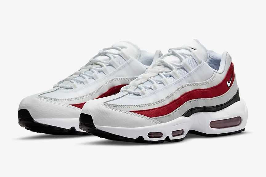 【スニダンで購入可】3/27発売 Nike Air Max 95 "White/Red/Grey" 抽選/定価/販売店舗まとめ