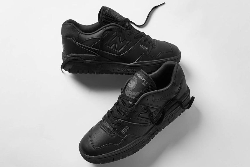 【販売リンクあり】海外抽選中 New Balance 550 "Triple Black" 抽選/定価/販売店舗まとめ