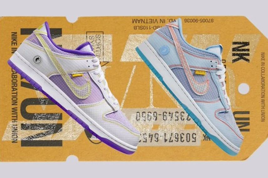 スニダンで購入可】4/7発売 UNION × Nike Dunk Low