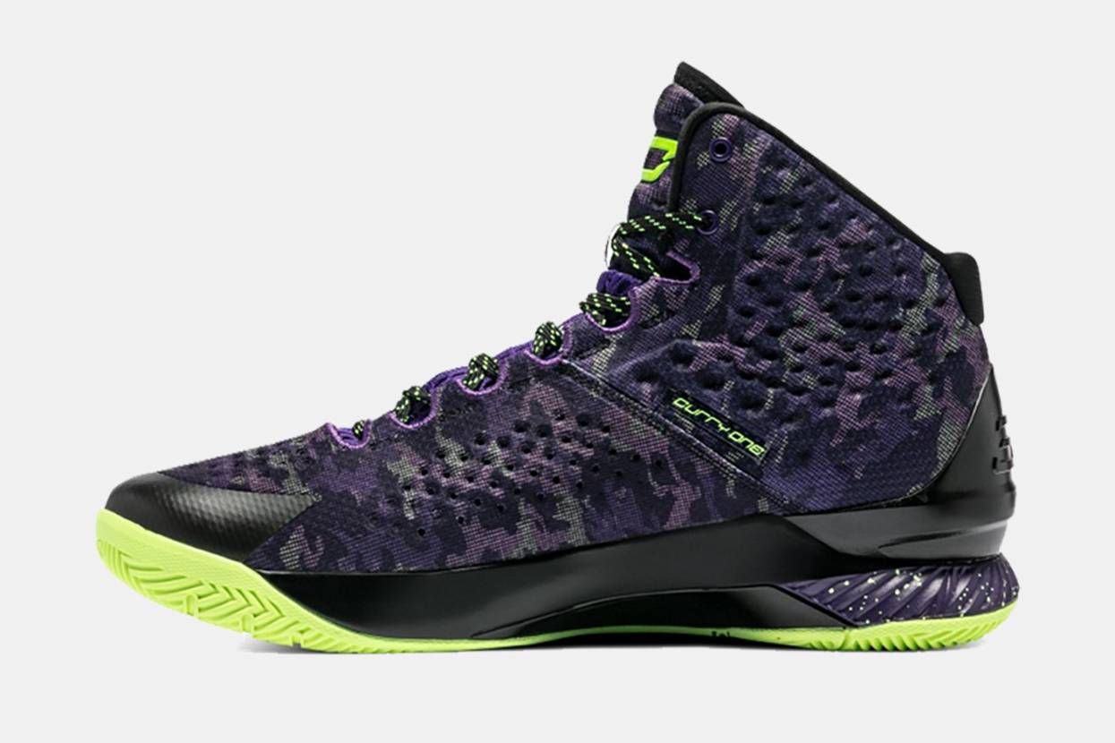 【スニダンで購入可】4/1発売 Under Armour Curry One "Dark Matter" 抽選/定価/販売店舗まとめ 5枚目