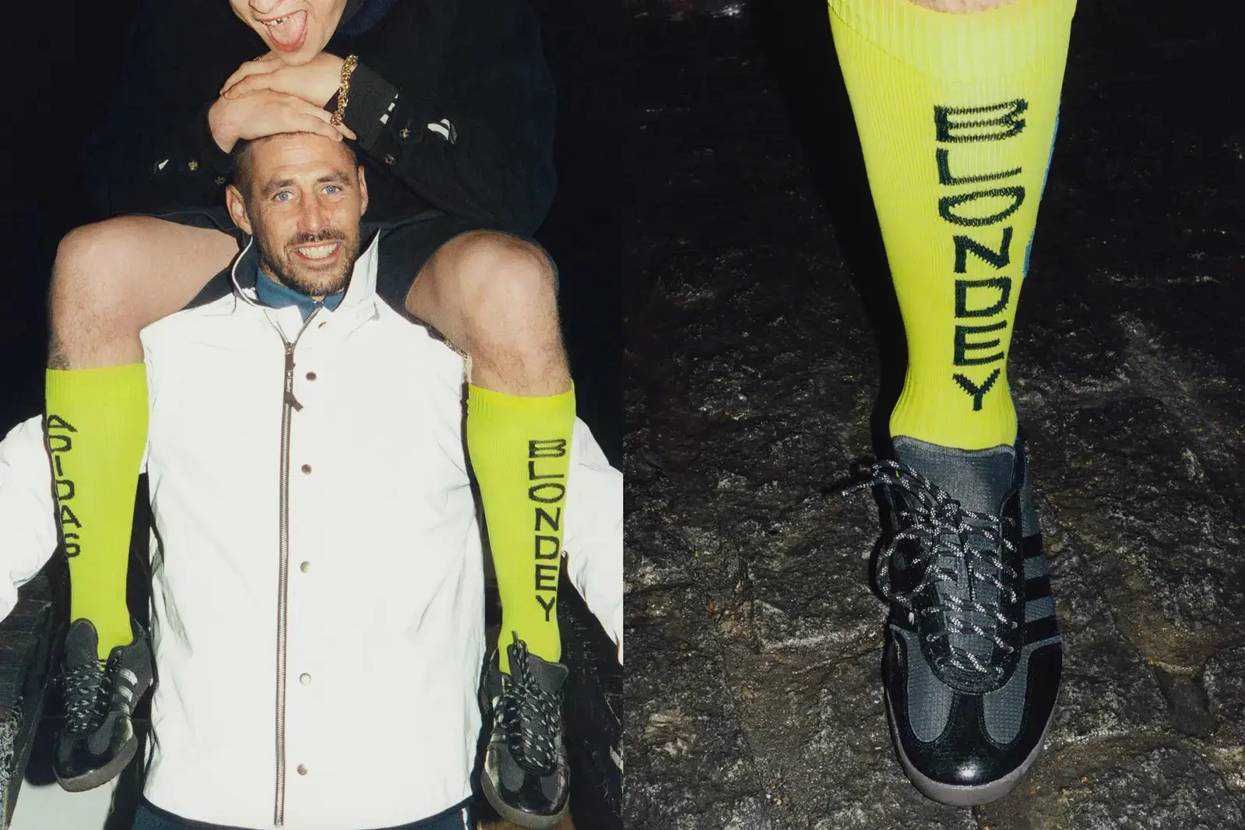 【販売リンクあり】4/22発売 Blondey × adidas Gazelle Indoor 2colors 抽選/定価/販売店舗まとめ 7枚目