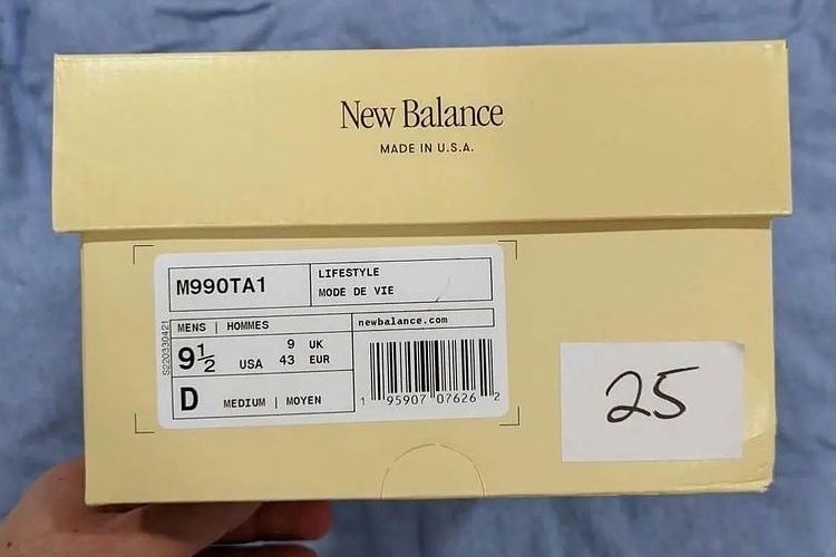 【販売リンクあり】4/28・5/3発売 New Balance 990V1 "Gray" 抽選/定価/販売店舗まとめ 12枚目