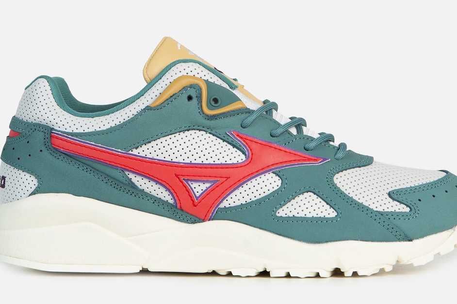 【販売リンクあり】4/1・4/15発売 Patta × Mizuno Sky Medal TR "Ivory/Red/Green"抽選/定価/販売店舗まとめ 9枚目
