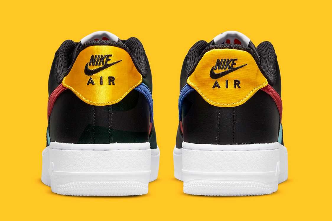 【スニダンで購入可】4/14発売 Nike Air Force 1 '07 Low EMB "All Star/Black" 抽選/定価/販売店舗まとめ 5枚目