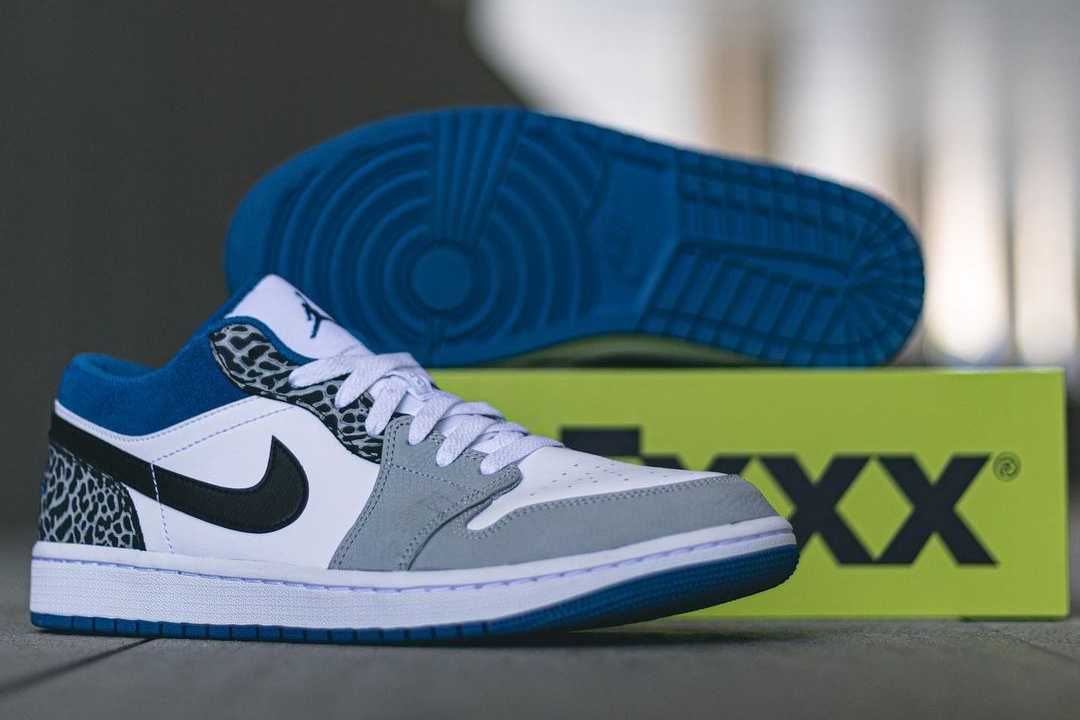 【スニダンで購入可】4/22発売 Nike Air Jordan 1 Low "True Blue" 抽選/定価/販売店舗まとめ 2枚目