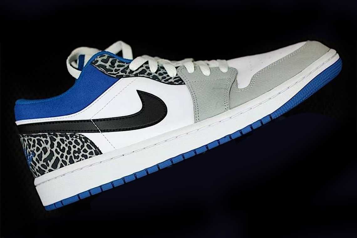 【スニダンで購入可】4/22発売 Nike Air Jordan 1 Low "True Blue" 抽選/定価/販売店舗まとめ 7枚目