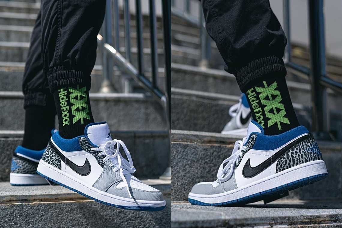 【スニダンで購入可】4/22発売 Nike Air Jordan 1 Low "True Blue" 抽選/定価/販売店舗まとめ 4枚目
