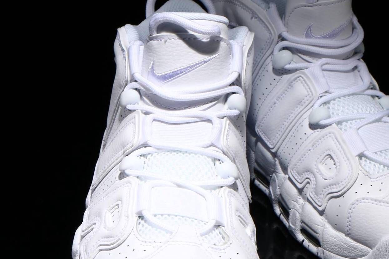 【スニダンで購入可】4/5発売 Nike Air More Uptempo "White/Midnight Navy" 抽選/定価/販売店舗まとめ 2枚目