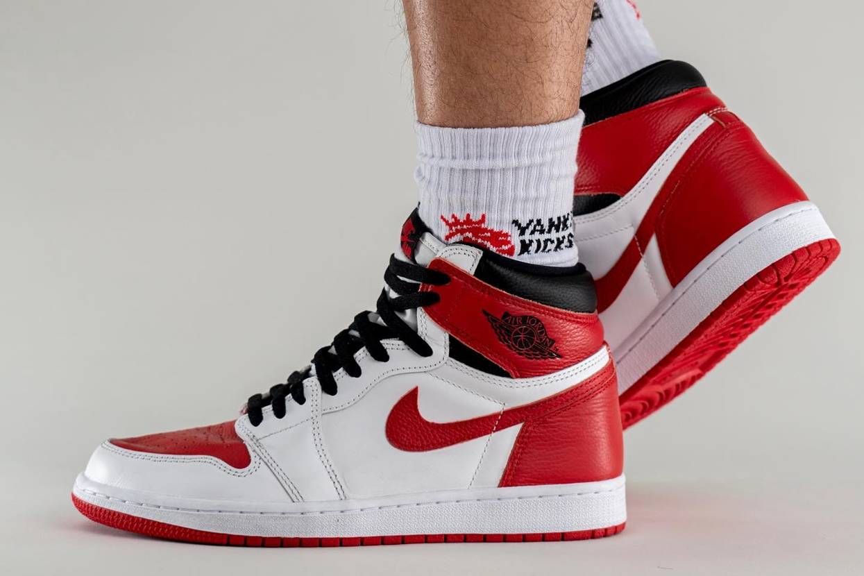 【スニダンで購入可】4/9発売 Nike Air Jordan 1 High OG "Heritage" 抽選/定価/販売店舗まとめ 5枚目