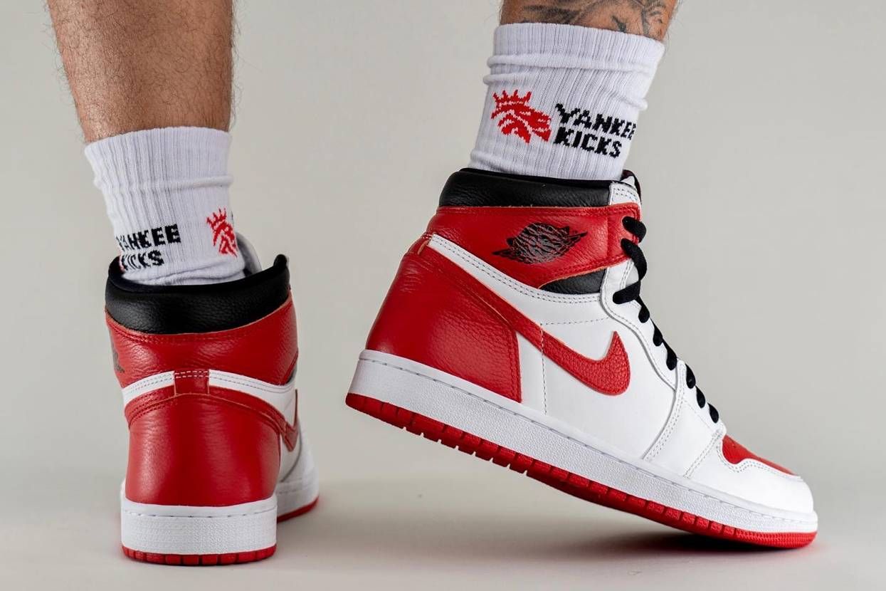 【スニダンで購入可】4/9発売 Nike Air Jordan 1 High OG "Heritage" 抽選/定価/販売店舗まとめ 9枚目
