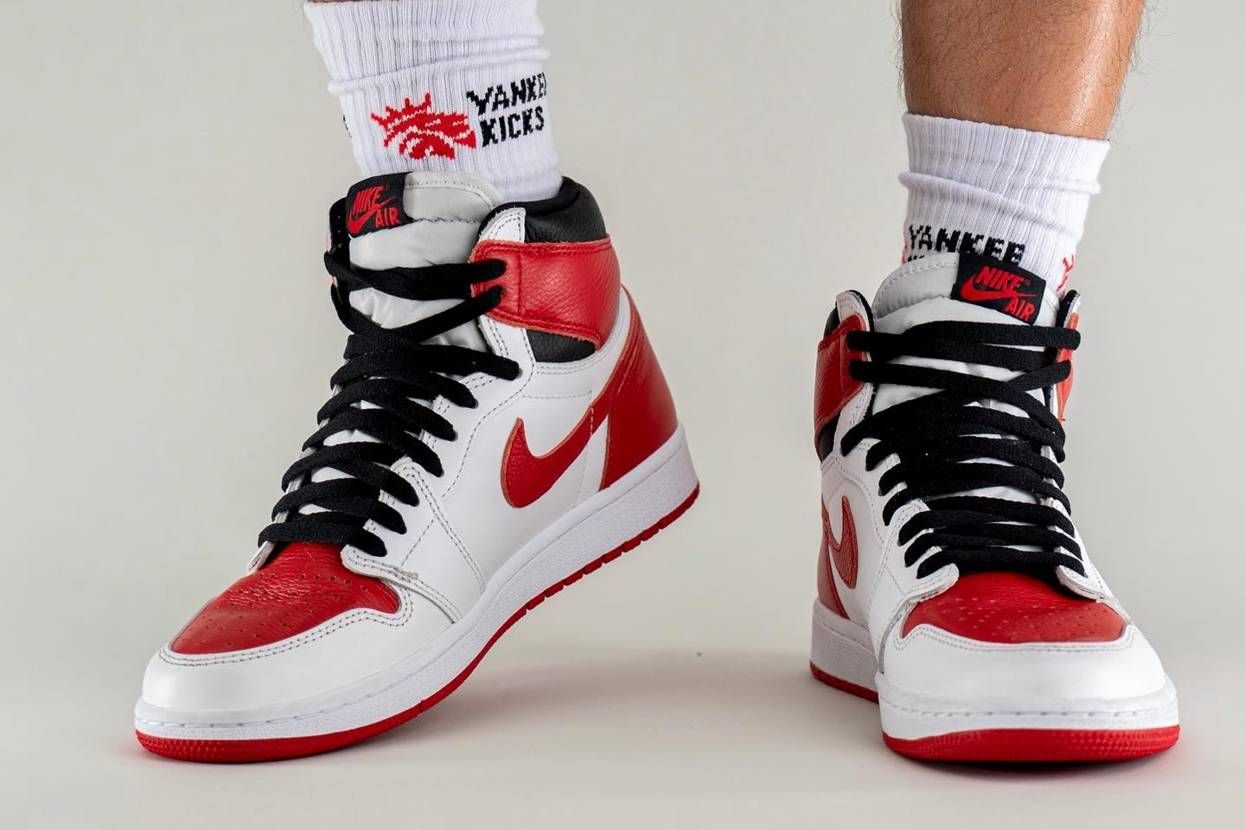 【スニダンで購入可】4/9発売 Nike Air Jordan 1 High OG "Heritage" 抽選/定価/販売店舗まとめ 8枚目