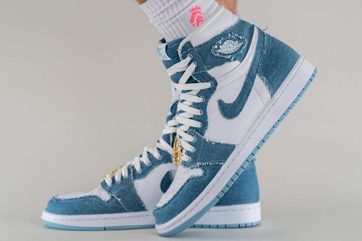 【販売リンクあり】海外抽選中 Nike WMNS Air Jordan 1 High OG "Denim" 抽選/定価/販売店舗まとめ 14枚目