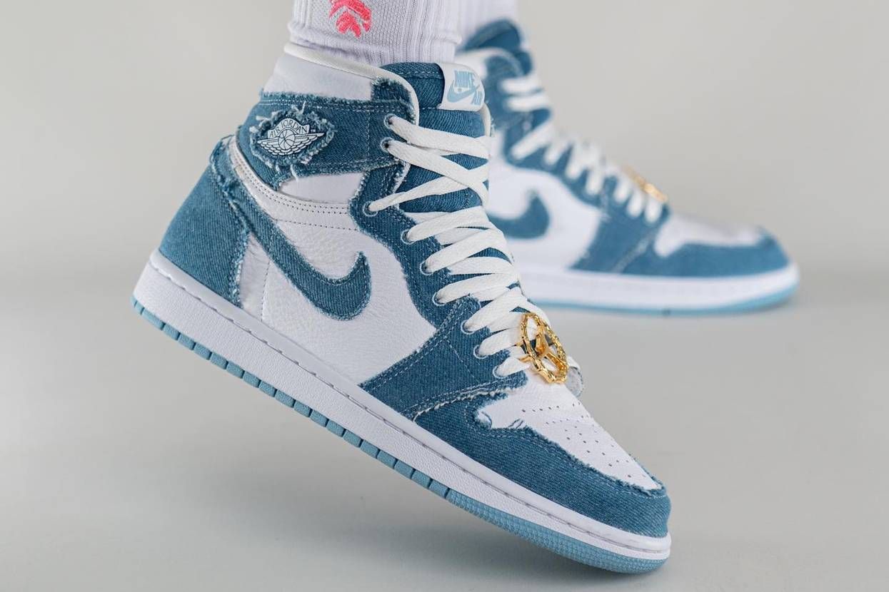 【販売リンクあり】海外抽選中 Nike WMNS Air Jordan 1 High OG "Denim" 抽選/定価/販売店舗まとめ 13枚目