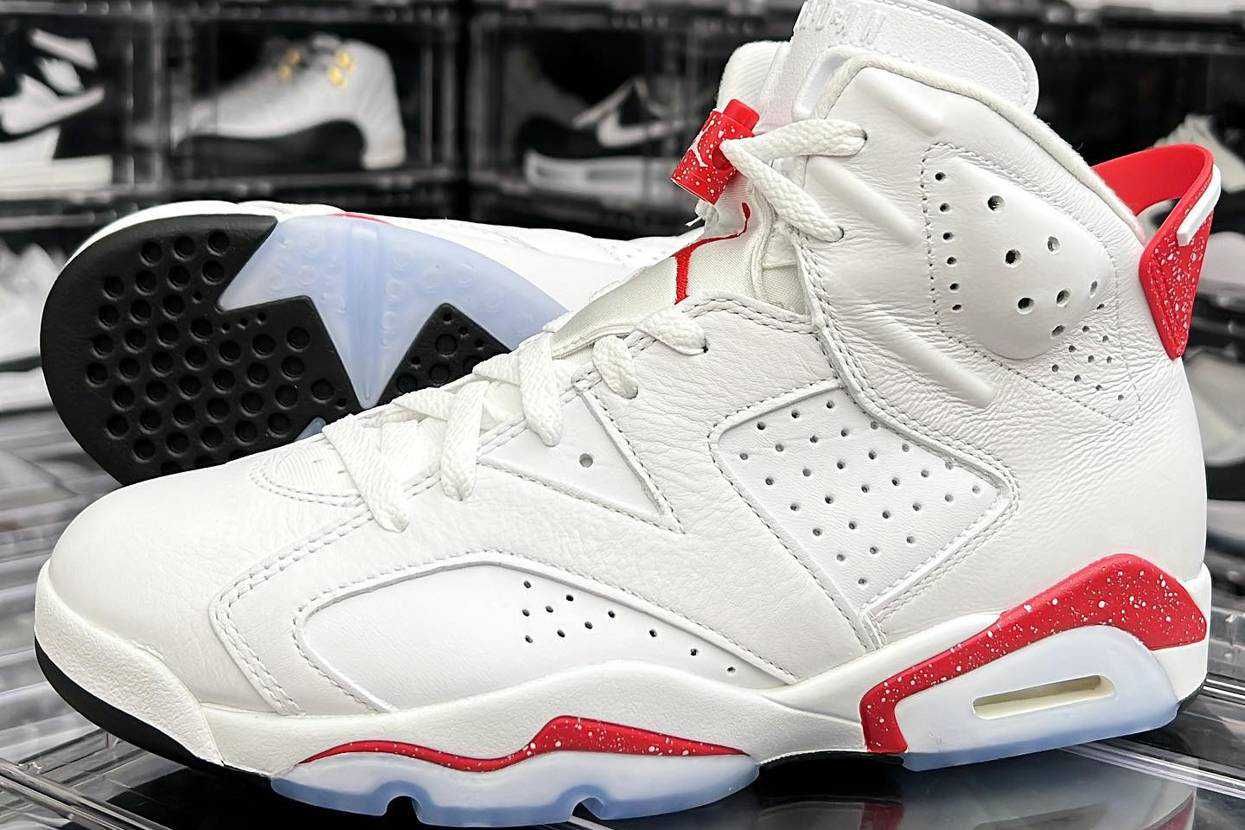 【スニダンで購入可】6/4発売 Nike Air Jordan 6 "White and University Red/Red Oreo" 抽選/定価/販売店舗まとめ 13枚目