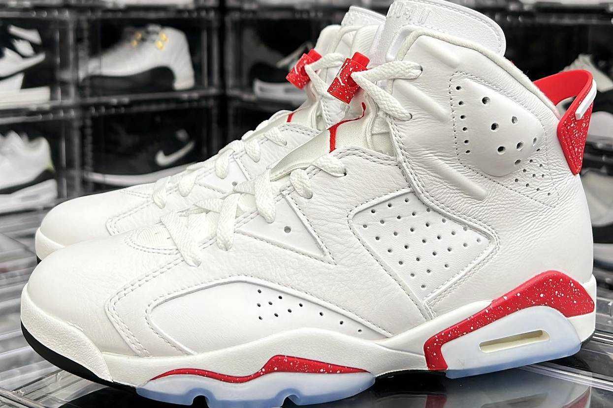 【スニダンで購入可】6/4発売 Nike Air Jordan 6 "White and University Red/Red Oreo" 抽選/定価/販売店舗まとめ 14枚目