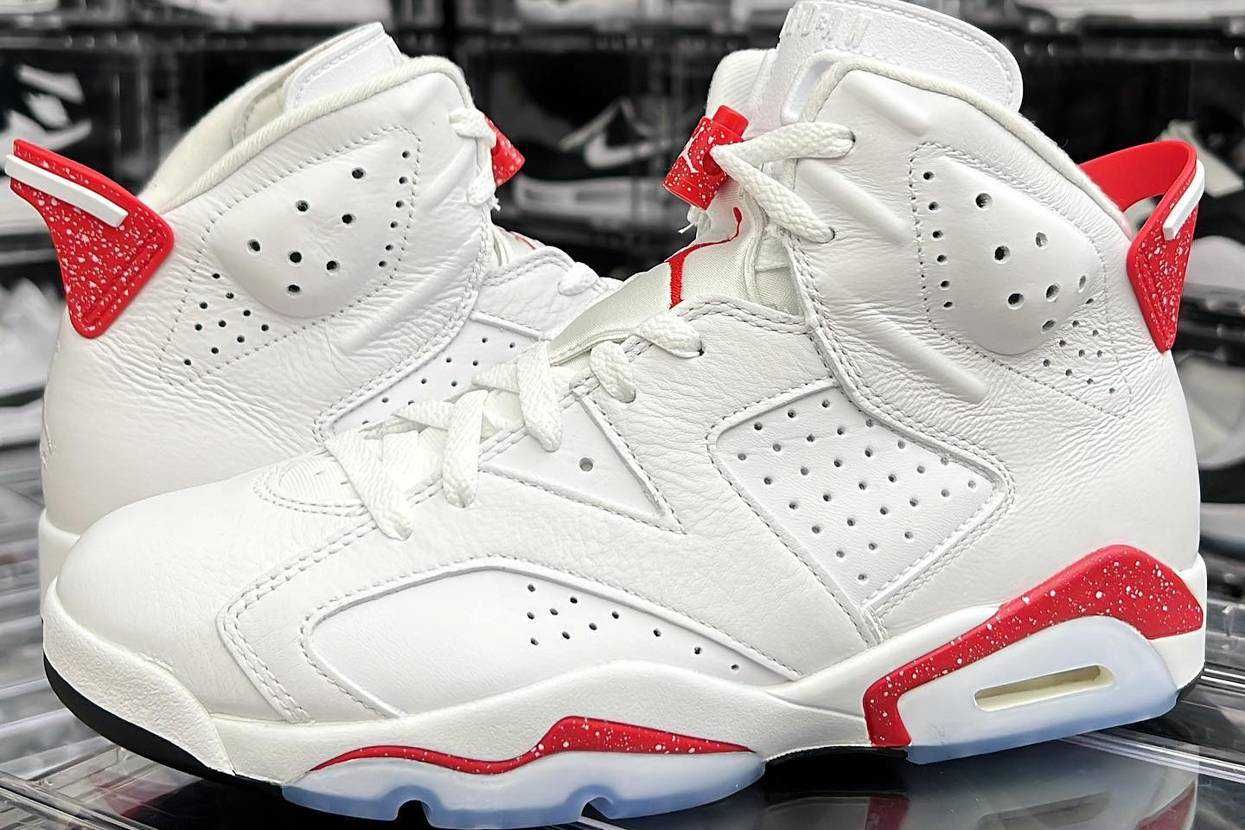 【スニダンで購入可】6/4発売 Nike Air Jordan 6 "White and University Red/Red Oreo" 抽選/定価/販売店舗まとめ 12枚目